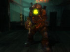 Screenshot of a Big Daddy in Bioshock