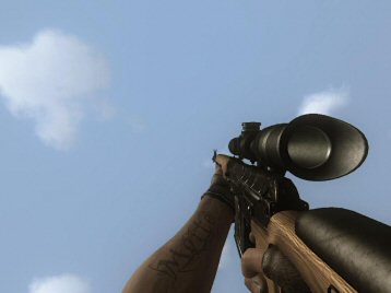 Dragunov sniper rifle - Far Cry 2 weapon
