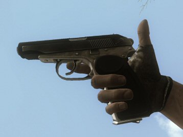 Makarov pistol - Far Cry 2 close combat weapon